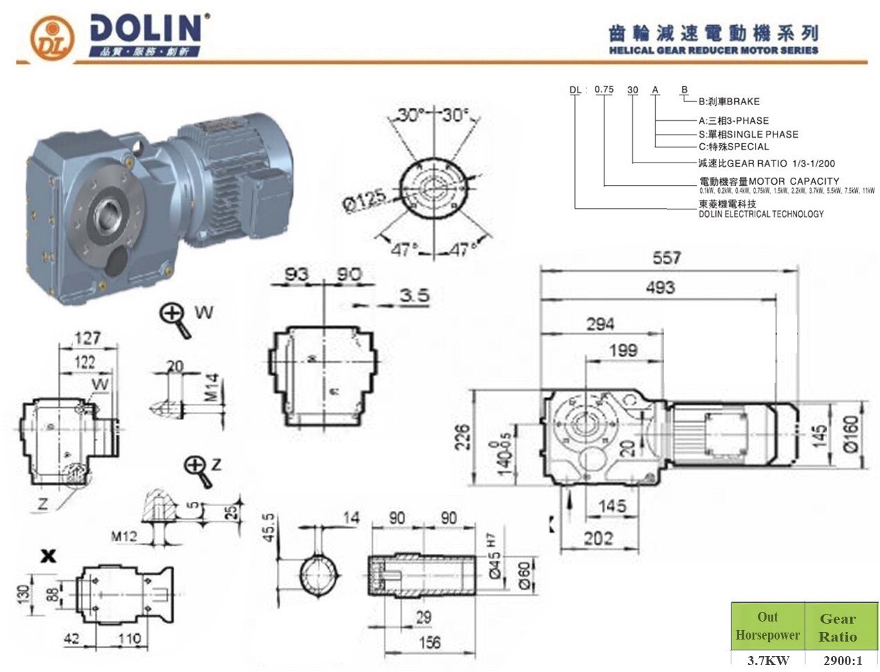 3 7kw 2900 details